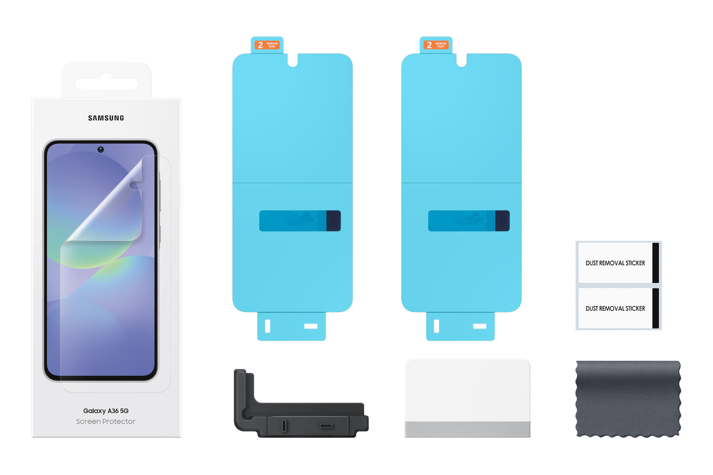 Samsung Screen Protector für Galaxy A36, Transparency