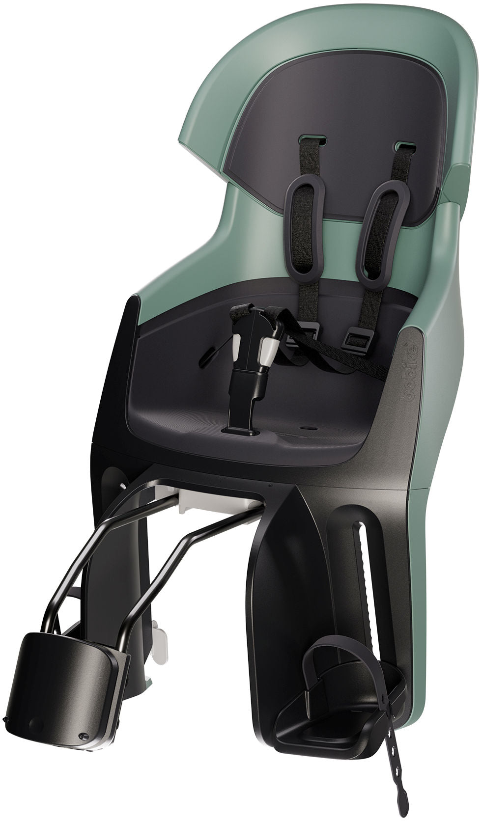 Kinderzitje achter Bobike Evolve Maxi - framebevestiging - Peppermin
