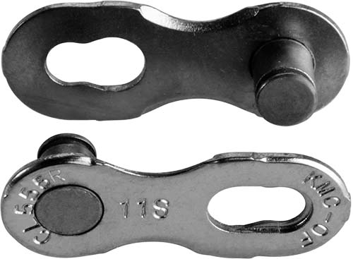 MissingLink KMC 11R EPT Silver - 11 speed kettingen - ½" x 11/128" - 2 stuks