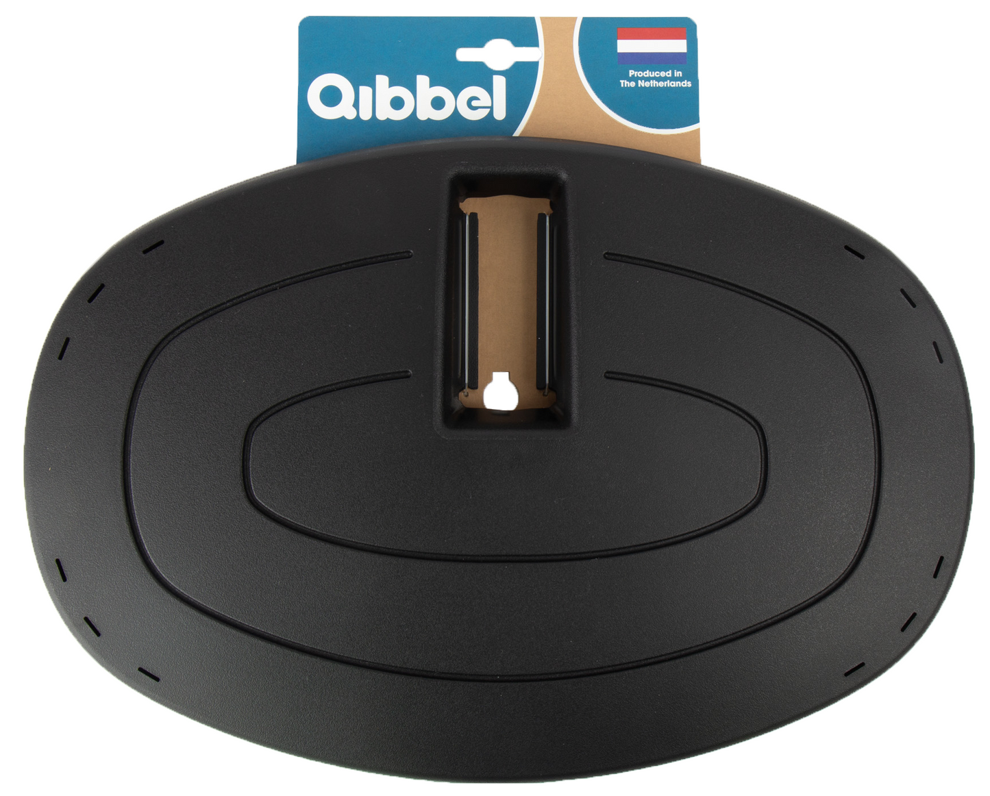 Set voetbeschermingsplaten Qibbel Junior 6+ - zwart