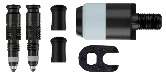 Conversie set Schwalbe Clik Valve SV-SCV - Valve met pompkop adapter