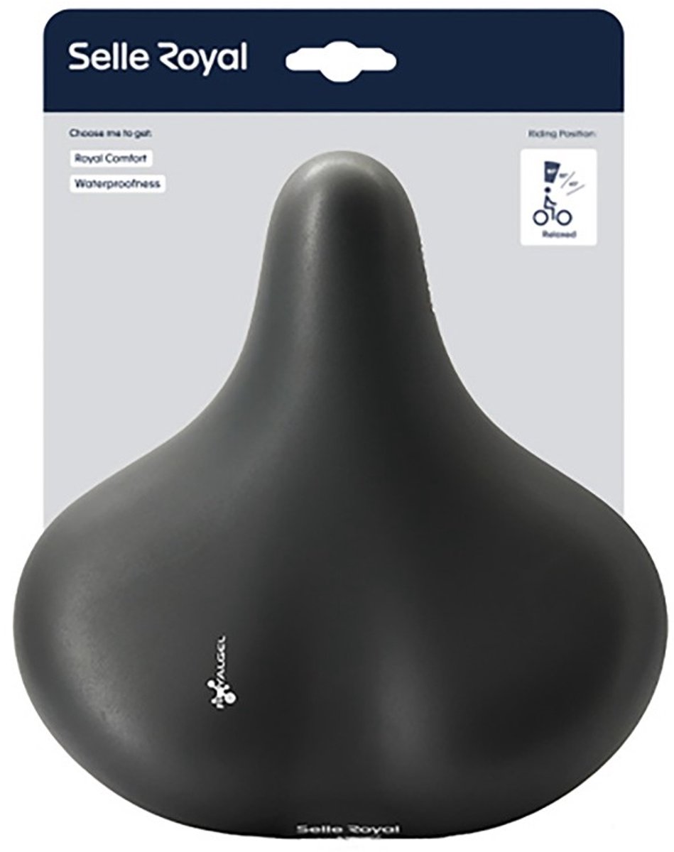 Fietszadel Selle Royal Gipsy Spring Relaxed - Zwart