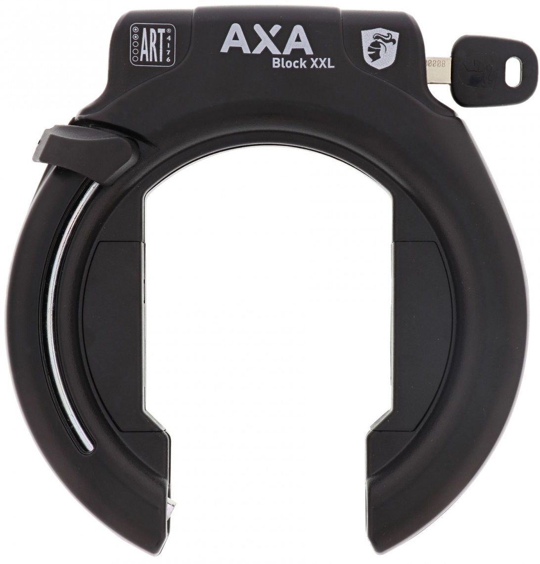Ringslot Axa Block XXL - zwart (op kaart)