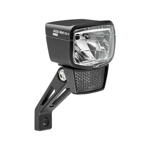 Koplamp Axa 130 E-BIKE 6-12V - zwart
