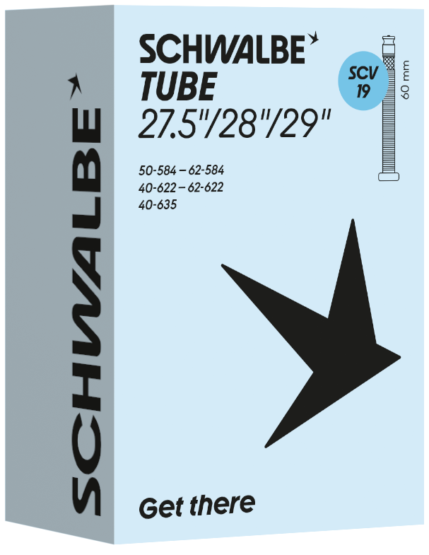 Binnenband Schwalbe SCV19 (27,5''/28''/29'') - 40/62-584/635 - 60mm ventiel