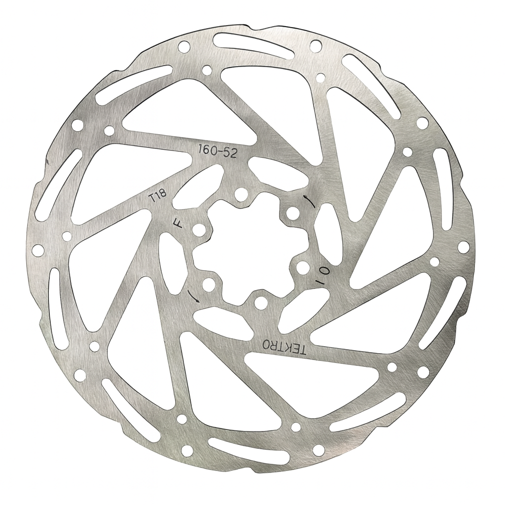 Remschijf Tektro TR160-52 - Ø160 mm - Zilver