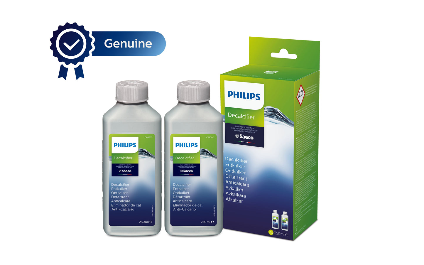 Philips CA 6700 Twin Pack Decalcifier 2x250ml