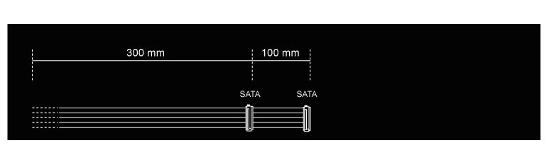 be quiet! S-ATA POWER CABLE Cable CS-3420