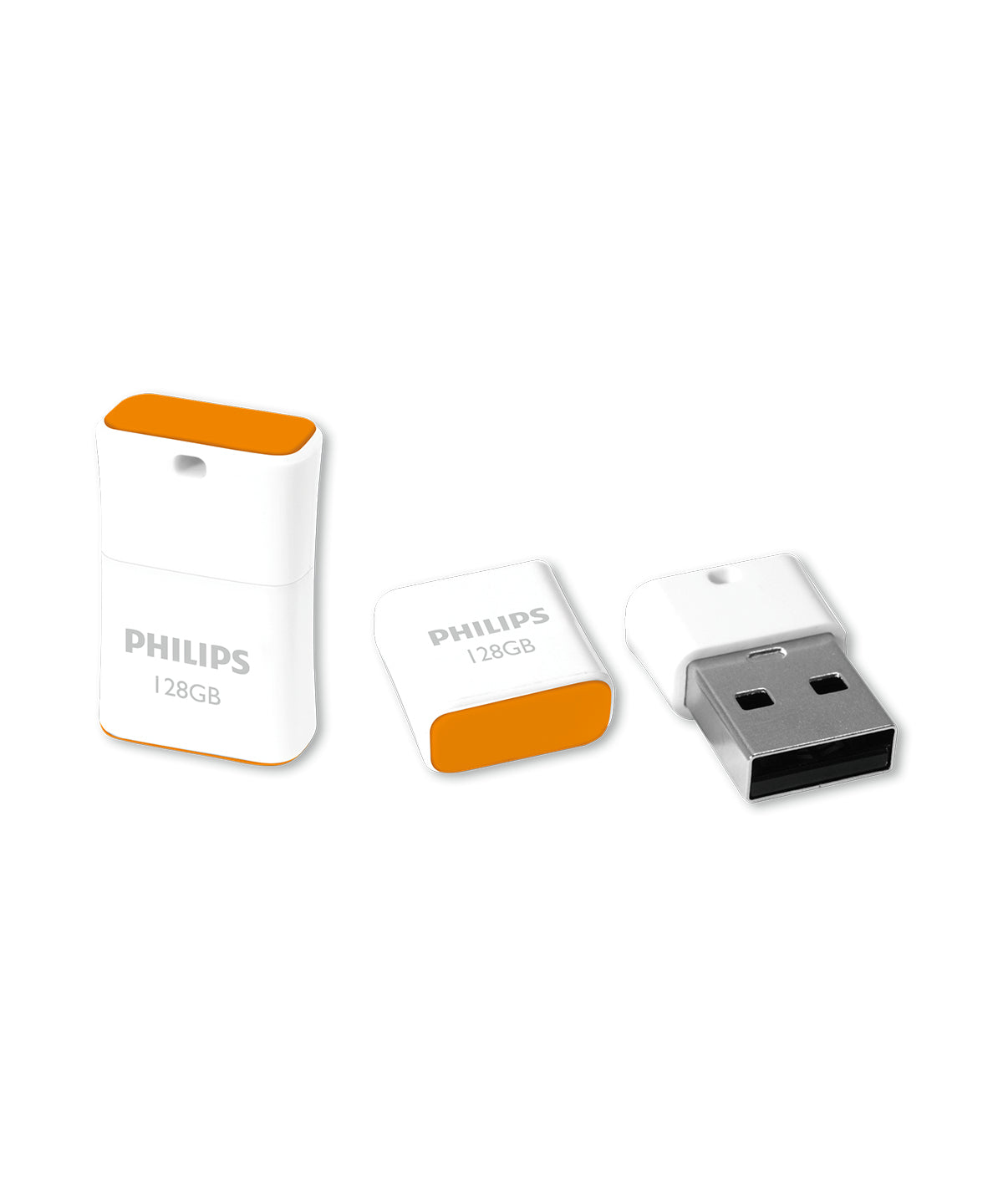 Philips USB 2.0 128GB Pico Edition Sunrise Orange
