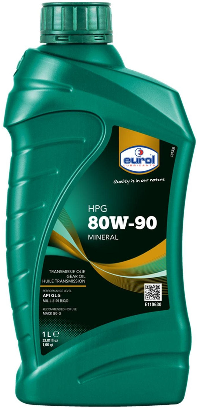 Carterolie Eurol SAE80W90 HPG (1 liter)