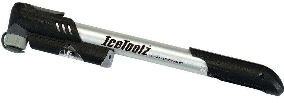 Hogedrukpomp minipomp IceToolz 40A251 aluminium met T-handvat (tot 8,2 bar)