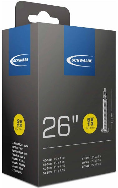Binnenband 40-62-559 Schwalbe SV13+ 26" - 60mm ventiel