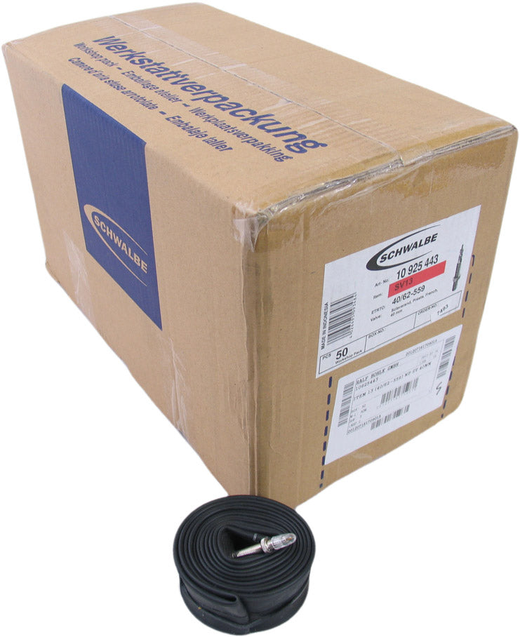 Binnenband Schwalbe SV13 26" / 40/62-559 - 40mm ventiel (werkplaatsverpakking á 50 stuks)