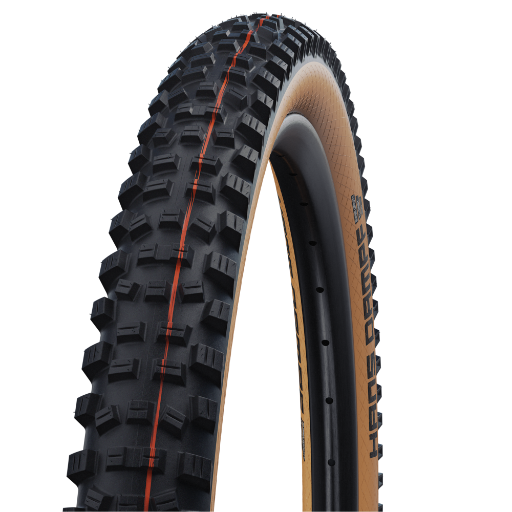 Vouwband Schwalbe Hans Dampf Super Trail 27.5 x 2.60" / 65-584 mm - bronze sidewall