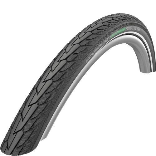 Buitenband Schwalbe Road Cruiser K-Guard 28 x 1.75" / 47-622 mm - zwart met reflectie