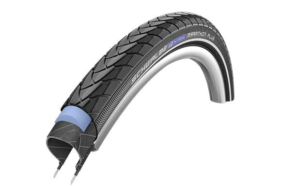 Buitenband Schwalbe Marathon Plus SmartGuard 26 x 1.75" / 47-559 mm - zwart met reflectie