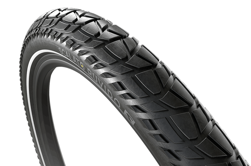Buitenband Scalato Ruvido S 27.5 x 2.60" / 65-584 mm - zwart met reflectie