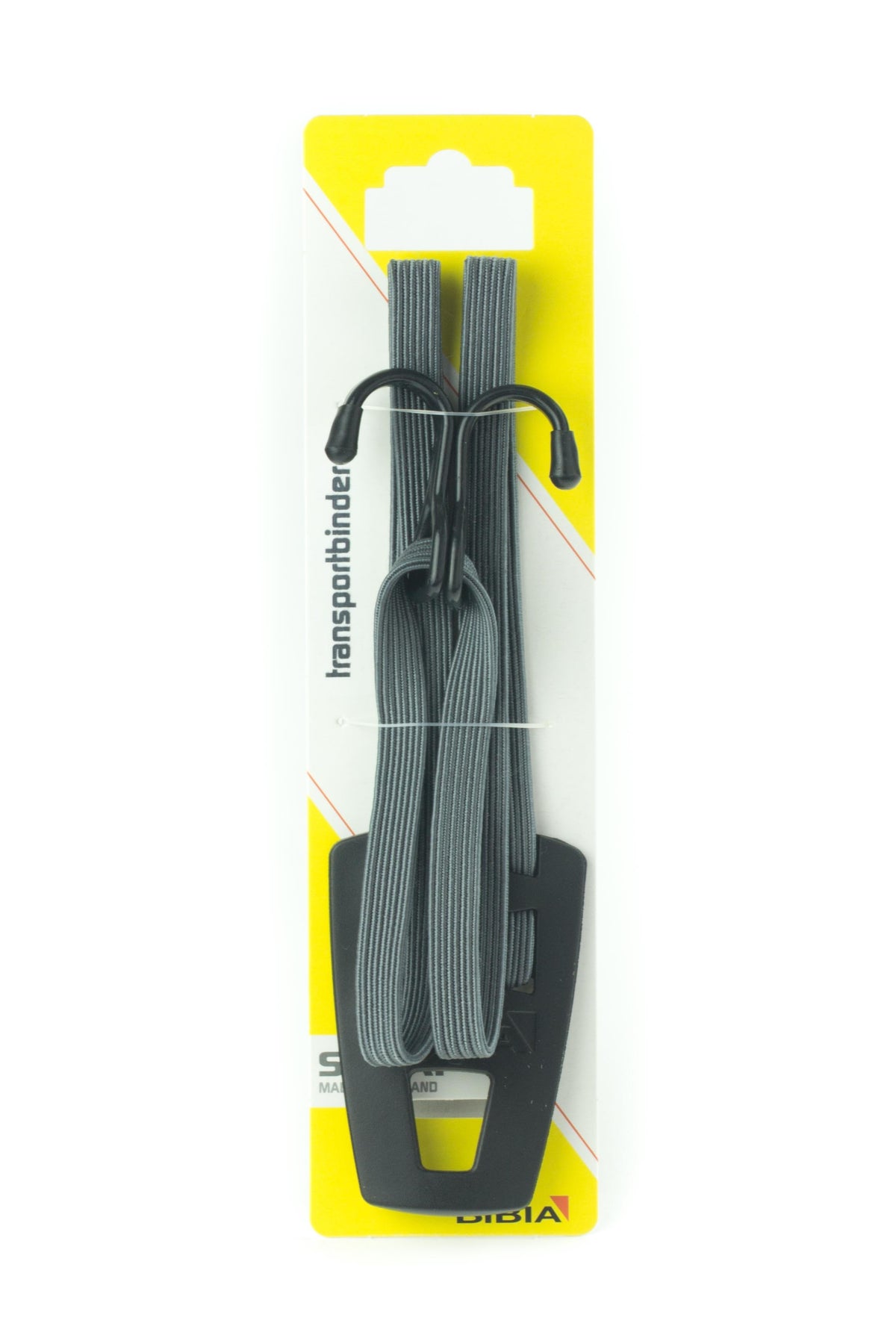 Snelbinder Bibia Amazing Grey met haakjes - bestemd voor voordrager - grijs (op kaart)