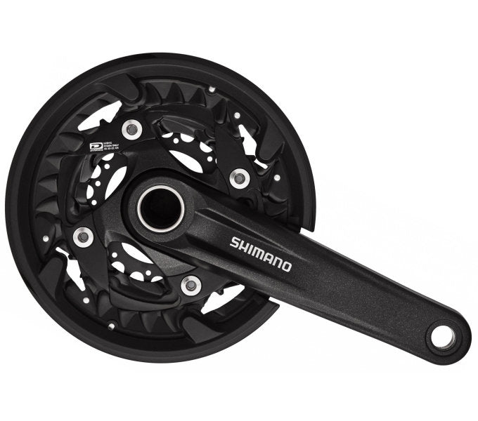 Crankstel MTB 3 x 10 speed Shimano FC-MT500 met 175mm crankarm/40-30-22T - zwart