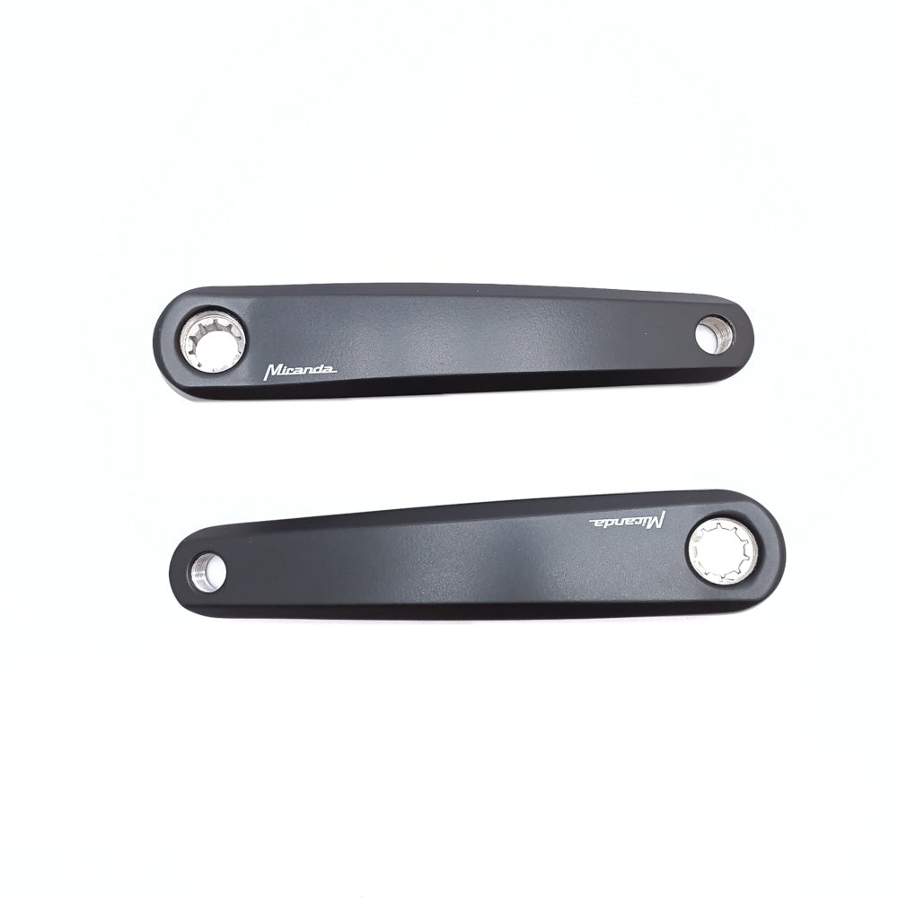 Crankset (links en rechts) Miranda Delta - met crankarm 170mm - Bosch Gen3 BNI - zwart