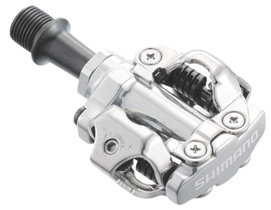 Pedaalset Shimano SPD M540 met plaatjes SM-SH51 - zilver
