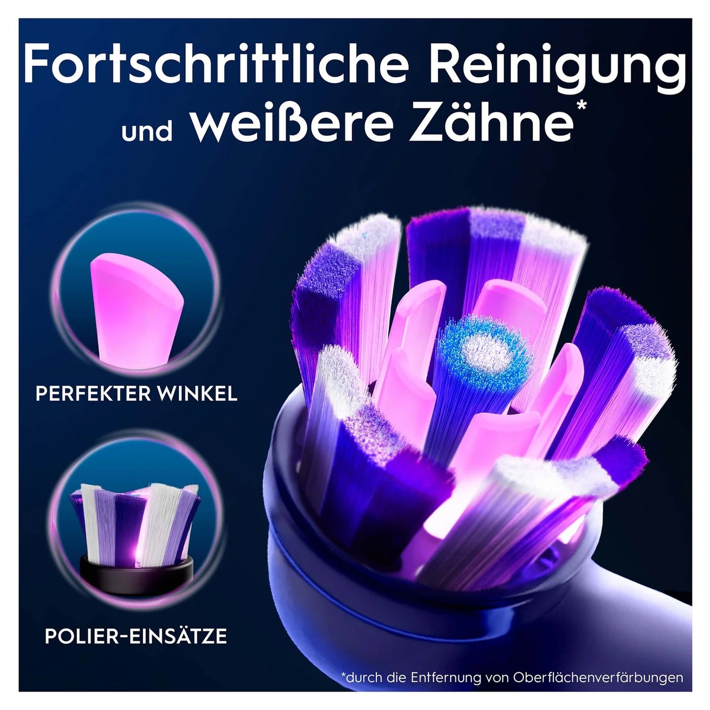 Oral-B iO Aufsteckbürsten Radiant White 2er