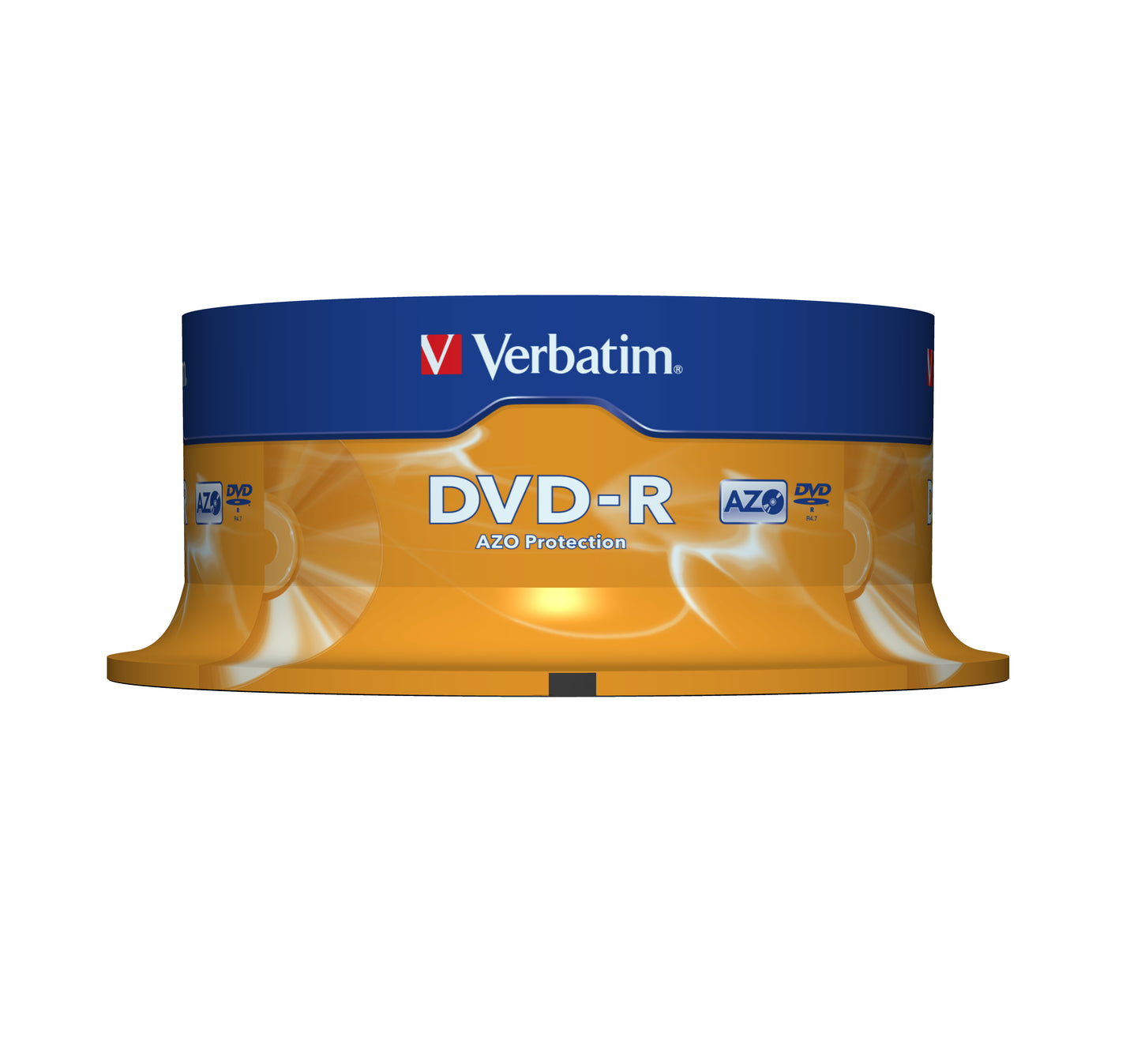 1x25 Verbatim DVD-R 4,7GB 16x Speed, matt silver