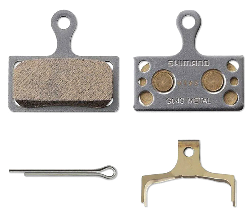 Schrijfremblokset Shimano G-04S Metall voor XTR/Deore/XT/SLX/Alfine