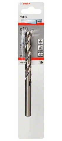 Bosch 1 Metal Drill Bits HSS-G 10,0x87x133