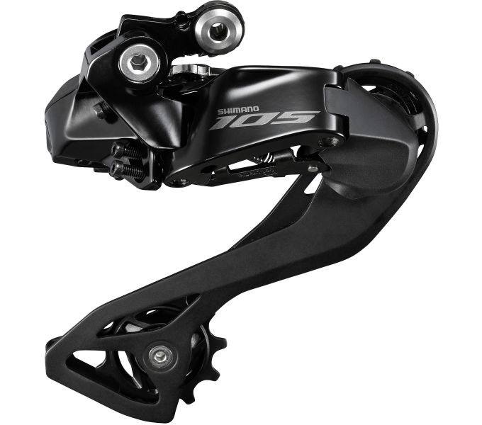 Achterderailleur 12 speed Shimano 105 Di2 RD-R7150 - direct mount - Zwart