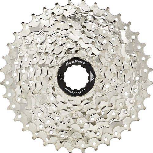 Cassette 9 speed Sunrace CS-M98 11-36T - nikkel