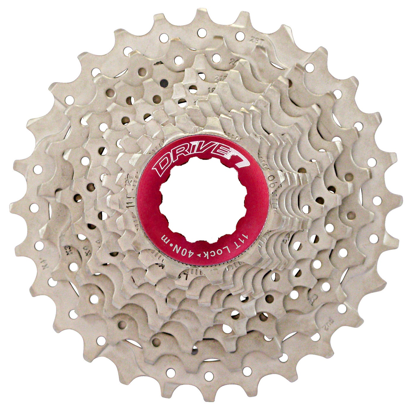 Cassette 10 speed Sunrace CSRX0 11-25T - metallic