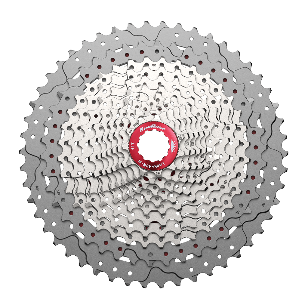 Cassette 11 speed Sunrace CSMX80 11-51T - zilver