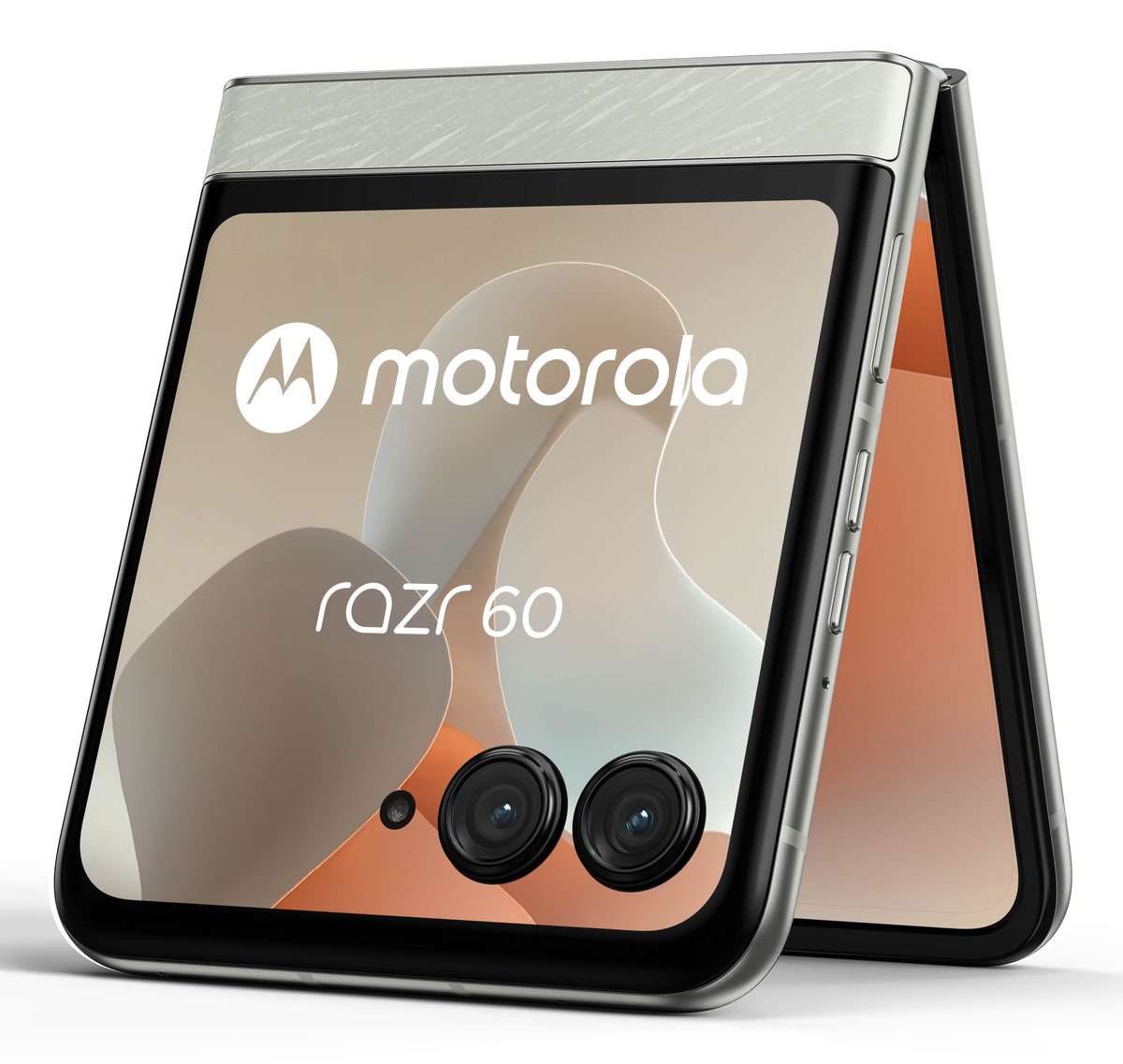 Motorola razr 60 PANTONE lightest sky white