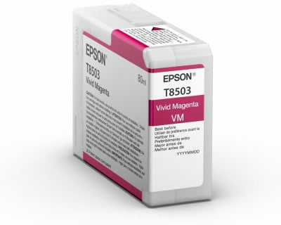 Epson ink cartridge viv. magenta T 850 80 ml T 85030N