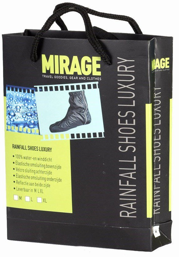 Regenschoenen Mirage Rainfall Luxury XL - zwart