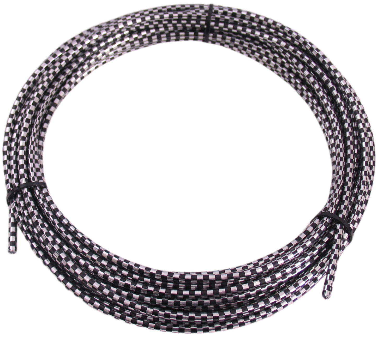 Rem buitenkabel Elvedes met teflon voering ø5,0mm / 10 meter - zwart/chroom (rol)