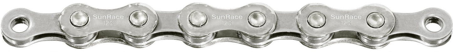 Ketting 12 speed Sunrace CN12A met 126 schakels - zilver