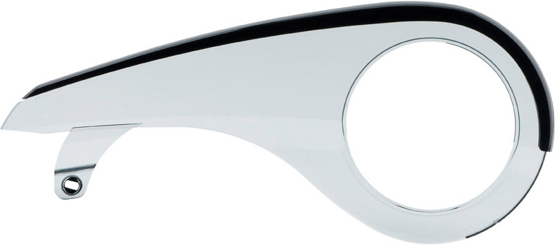 Kettingscherm Axa Scope 2 voor 44 tands tandwielen - lichtgrijs met zwarte rand (winkelverpakking)