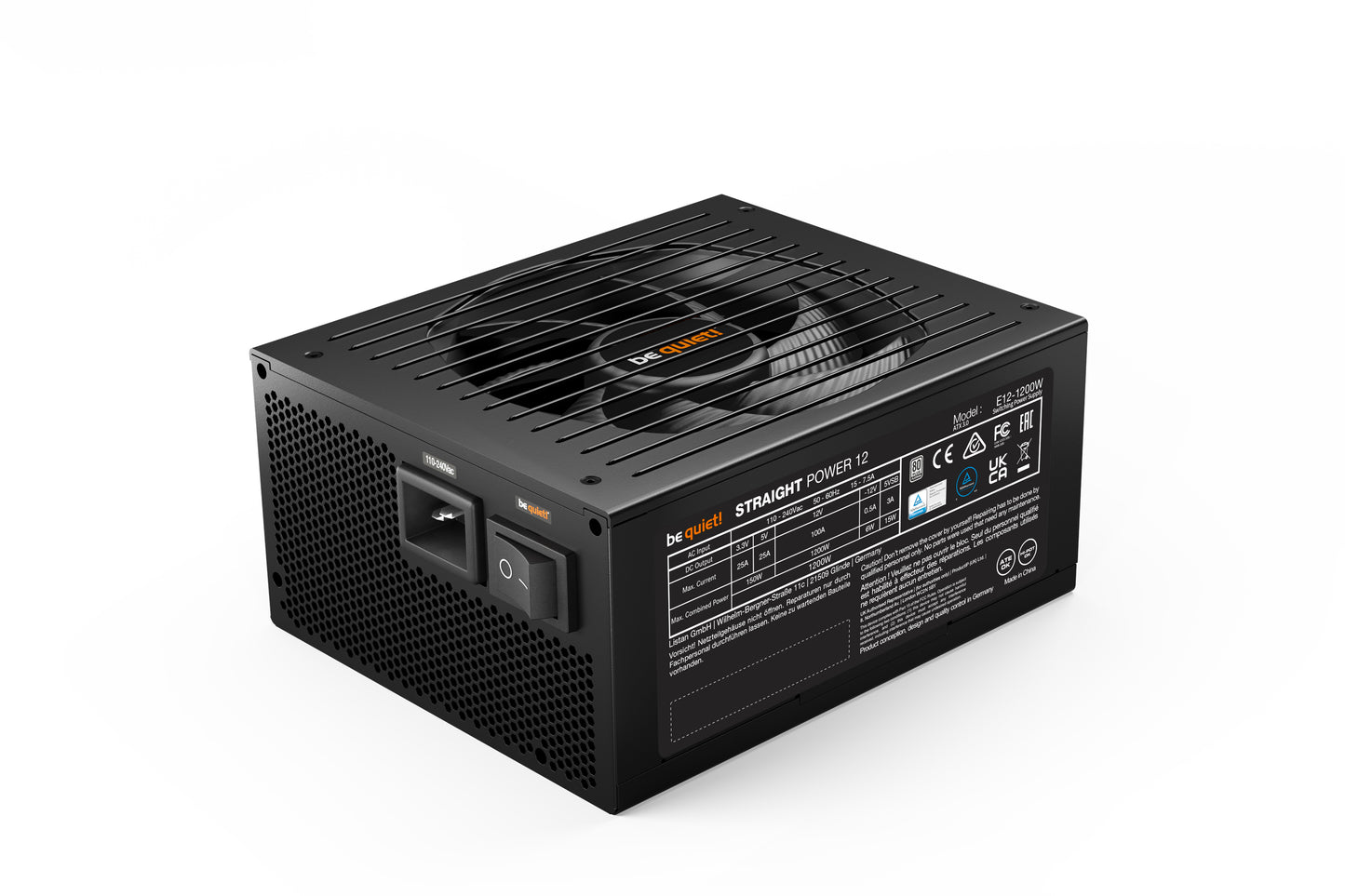 be quiet! STRAIGHT POWER 12 1200W Power Supply