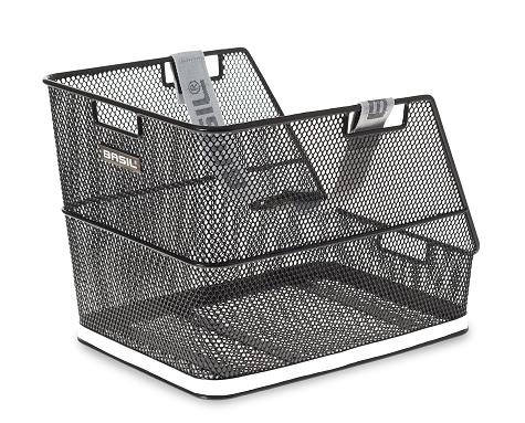 Fietsmand Basil Class 38 x 31 x 27 cm - zwart