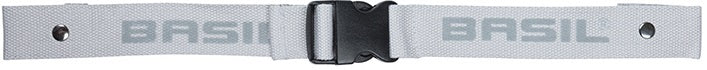 Afneembare band Basil Class - reflectie/grijs