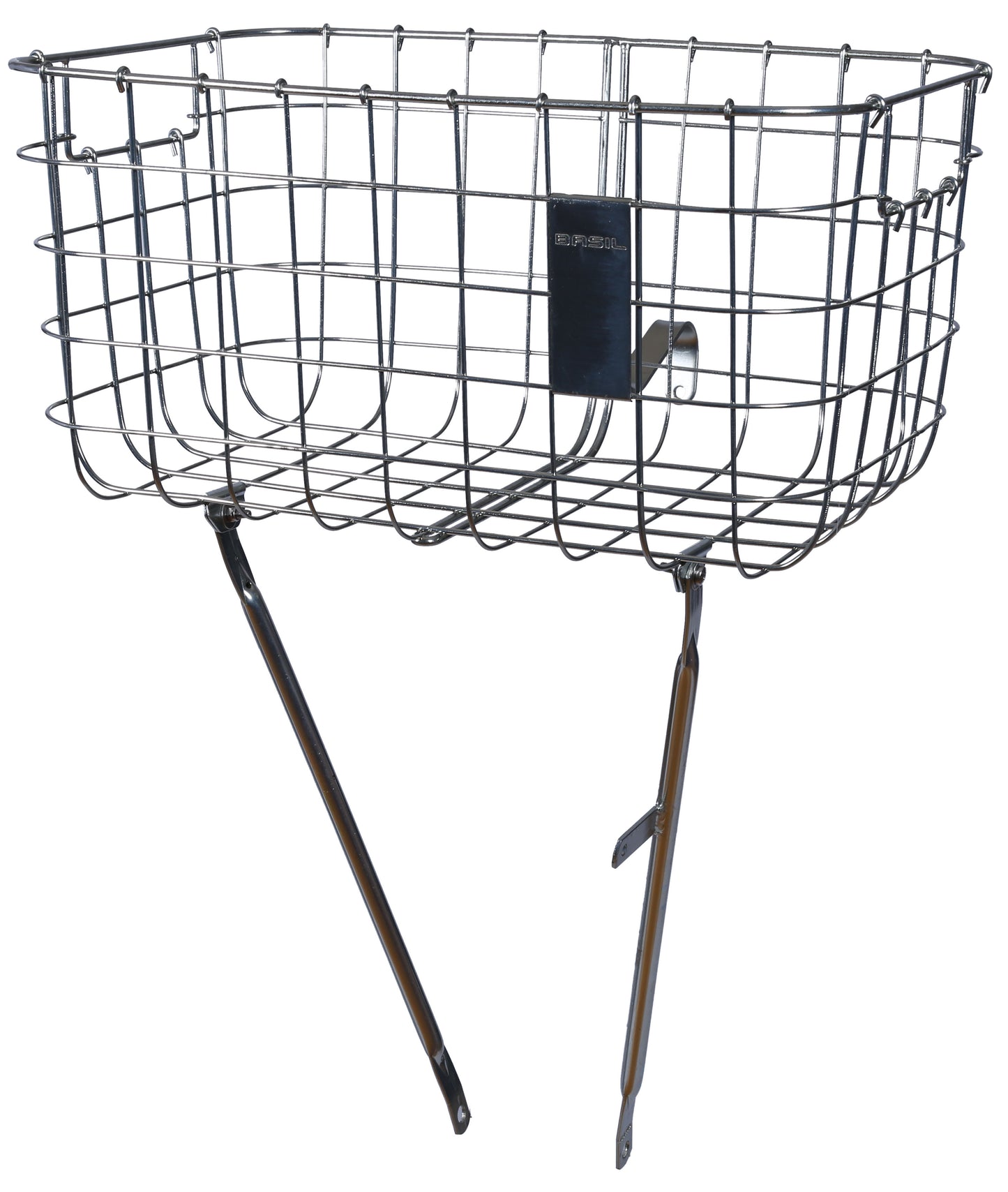 Fietsmand Basil Robin 27 liter 47 x 31 x 25 cm - zilver
