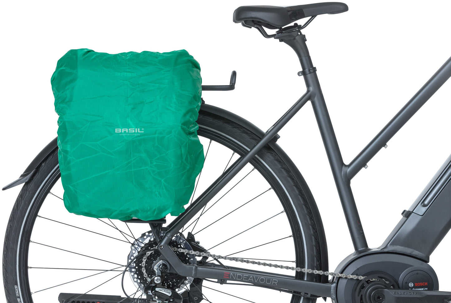 Enkele fietstas Basil Discovery 365D 9 liter 30 x 14 x 31 cm - black melee