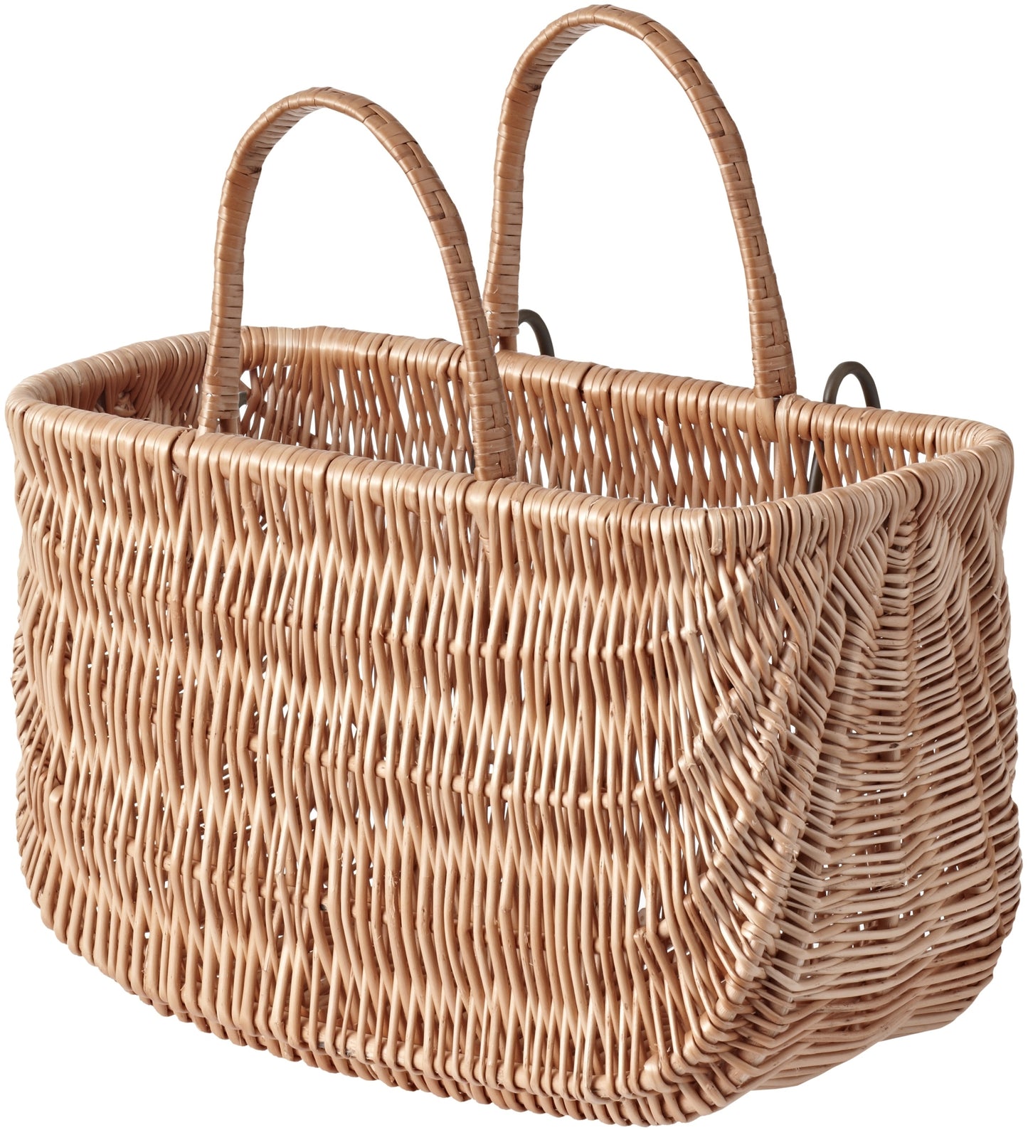 Fietsmand Basil Swing 42 x 20 x 26 cm - naturel gelakt