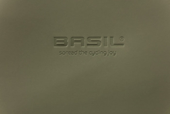 Fietsrugzak Basil SoHo Nordlicht 17 liter 31 x 14 x 37 cm - mosgroen