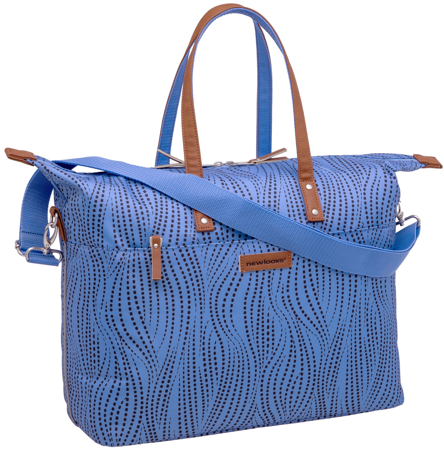 Fietsshopper New Looxs Tendo Alma 21 liter - 34 x 18 x 44 cm - blauw