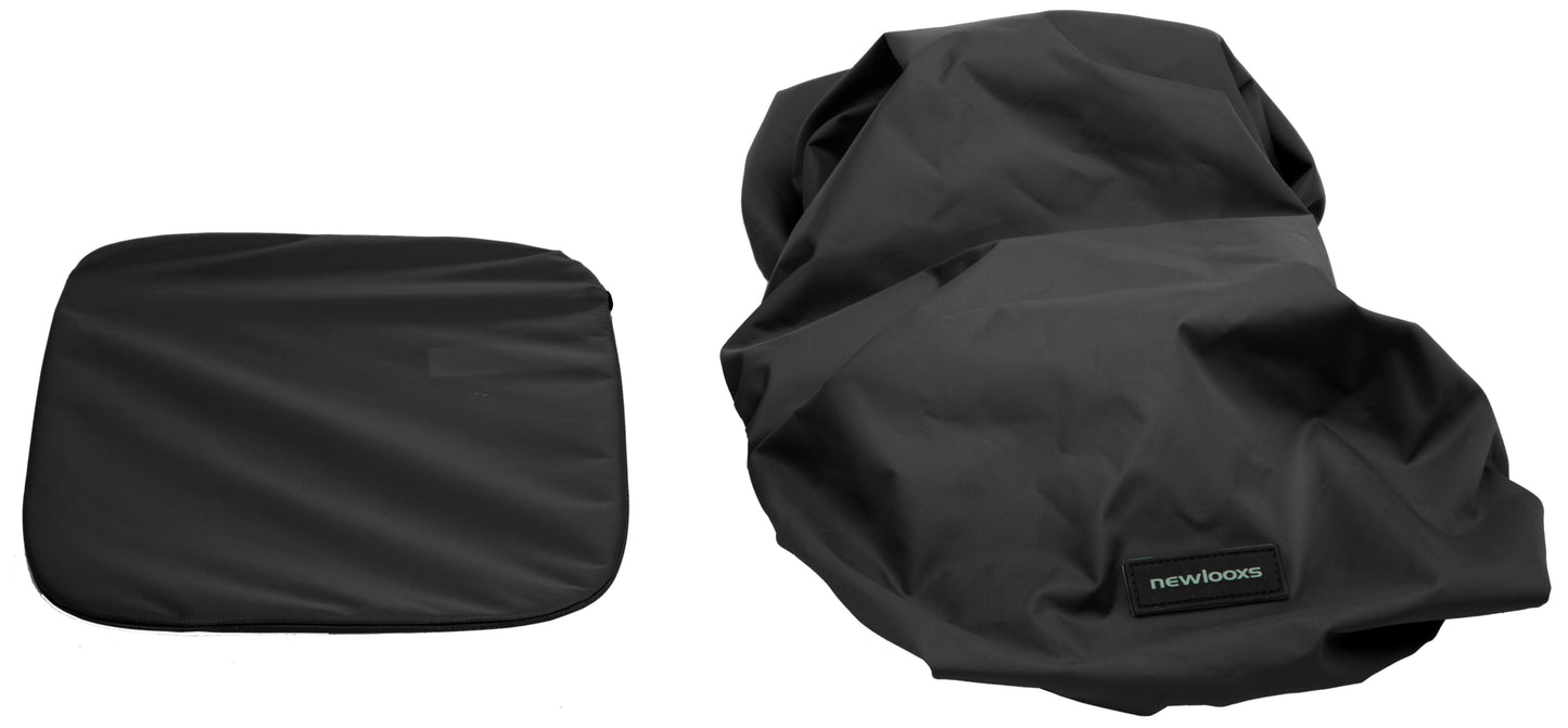 Shopping package New Looxs Clipper - bestaande uit stevige bodemplaat en waterdichte hoes - zwart