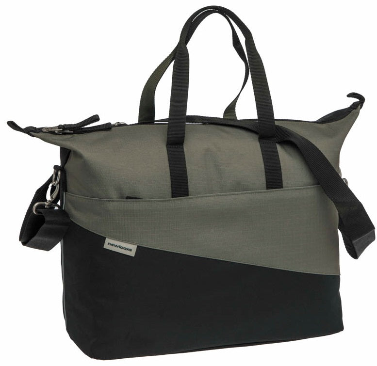 Laptoptas New Looxs Tendo 21 liter 34 x 18 x 44 cm zwart/groen