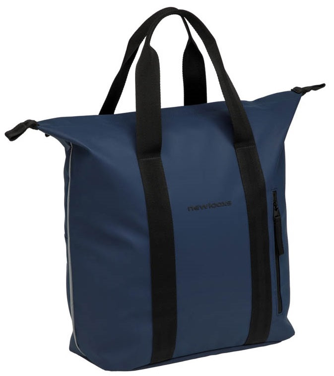 Enkele fietstas New Looxs Odense Kota 24 liter 45 x 18 x 36 cm - donkerblauw